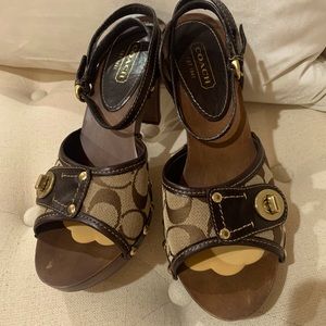 Coach dress sandal